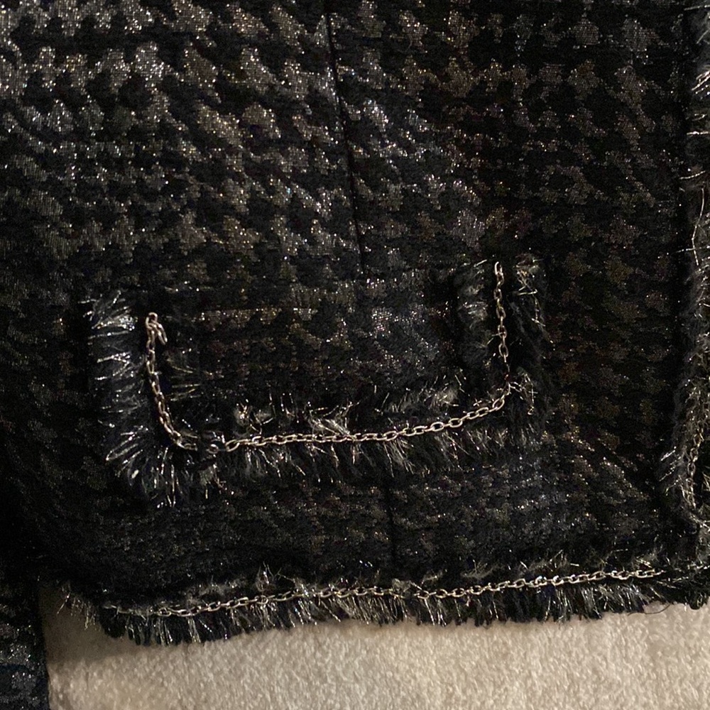 Apt.9 Jacket Size L With Silver Lining/ Blazer - image 4